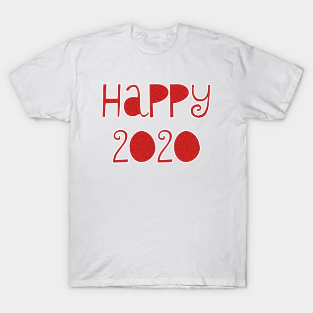 happy 2020 T-Shirt by sarahnash